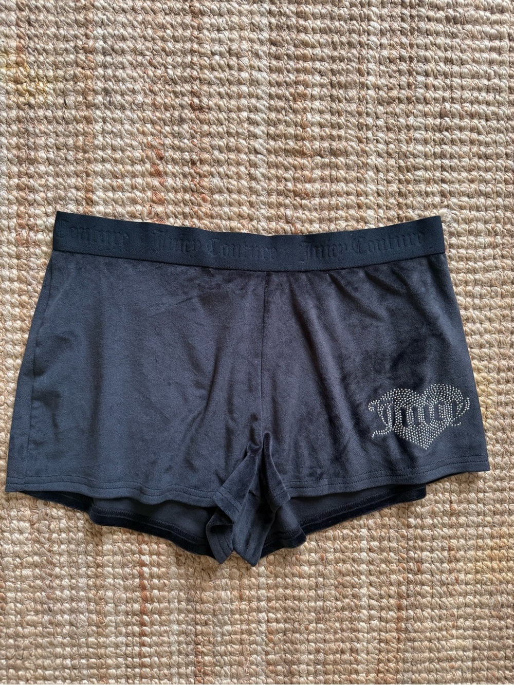 Juicy Couture Velour Boxer Shorts 🖤